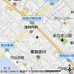 兵庫県加古川市平岡町新在家404-5周辺の地図
