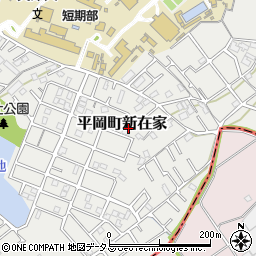 兵庫県加古川市平岡町新在家2061-39周辺の地図