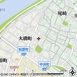兵庫県赤穂市大橋町6-17周辺の地図