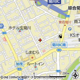 静岡県菊川市加茂5436周辺の地図