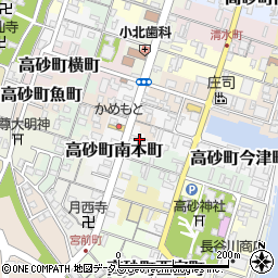 兵庫県高砂市高砂町南本町周辺の地図