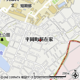 兵庫県加古川市平岡町新在家2061-19周辺の地図