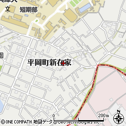 兵庫県加古川市平岡町新在家2054-15周辺の地図