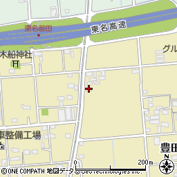 静岡県磐田市豊田266-2周辺の地図