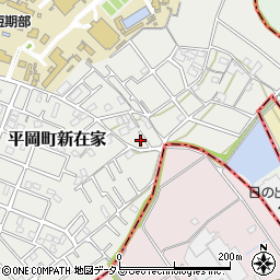 兵庫県加古川市平岡町新在家2029-6周辺の地図