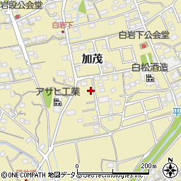 静岡県菊川市加茂853周辺の地図