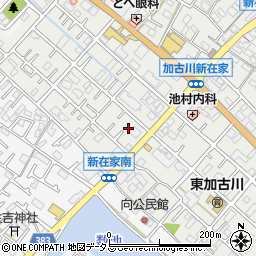 兵庫県加古川市平岡町新在家470-22周辺の地図