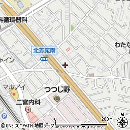 兵庫県加古川市平岡町新在家1467-8周辺の地図