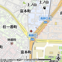 愛知県豊橋市北丘町北丘周辺の地図