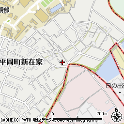 兵庫県加古川市平岡町新在家2028-12周辺の地図