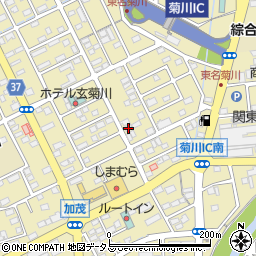 静岡県菊川市加茂5442周辺の地図