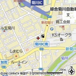 静岡県菊川市加茂5581周辺の地図