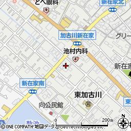 兵庫県加古川市平岡町新在家398周辺の地図