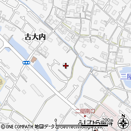 兵庫県加古川市野口町古大内20-1周辺の地図