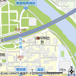 兵庫県尼崎市額田町13周辺の地図