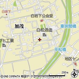 静岡県菊川市加茂749-3周辺の地図