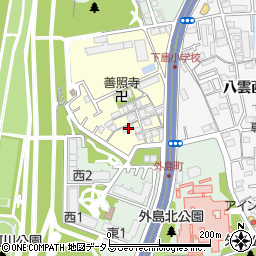 大阪府守口市下島町1-10周辺の地図