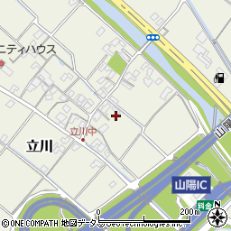 岡山県赤磐市立川766周辺の地図