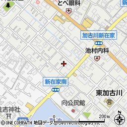 兵庫県加古川市平岡町新在家470-21周辺の地図
