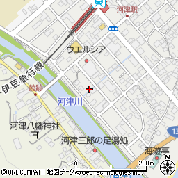 渚硝子店周辺の地図