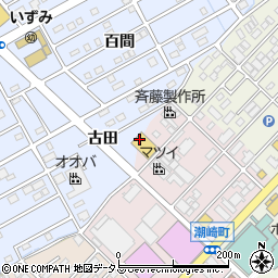 バースデイ　牟呂ファッションモール店周辺の地図