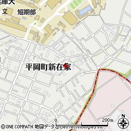 兵庫県加古川市平岡町新在家2054-13周辺の地図