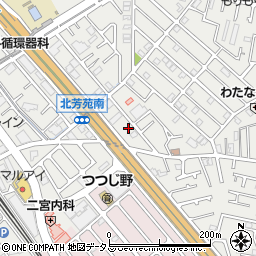 兵庫県加古川市平岡町新在家1467-2周辺の地図
