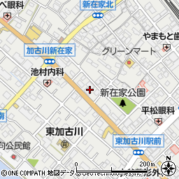 兵庫県加古川市平岡町新在家3丁目289周辺の地図