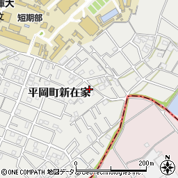 兵庫県加古川市平岡町新在家2054-11周辺の地図