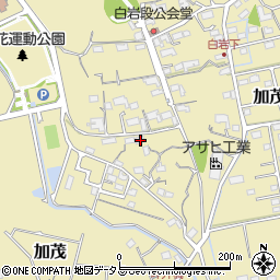静岡県菊川市加茂988周辺の地図