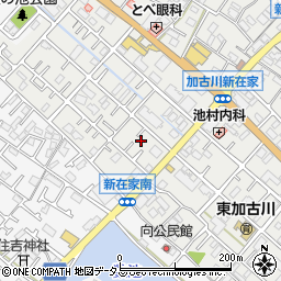 兵庫県加古川市平岡町新在家470-3周辺の地図