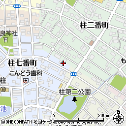 愛知県豊橋市柱七番町11周辺の地図