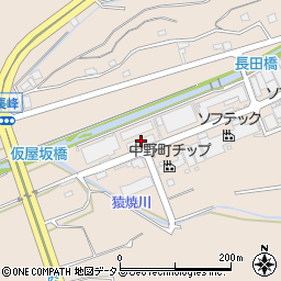 金田バッフル周辺の地図