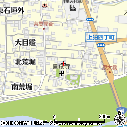 京都府木津川市山城町上狛西下周辺の地図