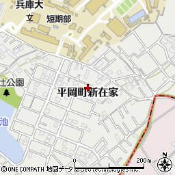 兵庫県加古川市平岡町新在家2061-15周辺の地図