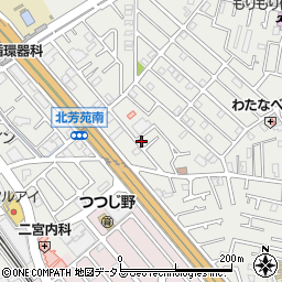 兵庫県加古川市平岡町新在家1472-4周辺の地図