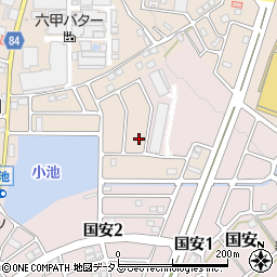 兵庫県加古郡稲美町国岡1丁目340周辺の地図