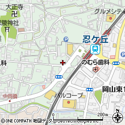 ロジュマン忍ケ丘ステーションプレイス周辺の地図