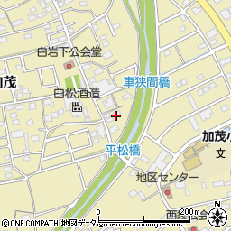 静岡県菊川市加茂679周辺の地図