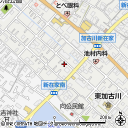 兵庫県加古川市平岡町新在家470-2周辺の地図