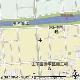 静岡県磐田市豊田396-2周辺の地図