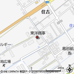 有限会社東洋商事　吉田工場周辺の地図