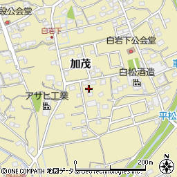 静岡県菊川市加茂842周辺の地図
