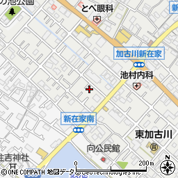 兵庫県加古川市平岡町新在家470-13周辺の地図