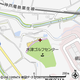 木津ゴルフセンター周辺の地図