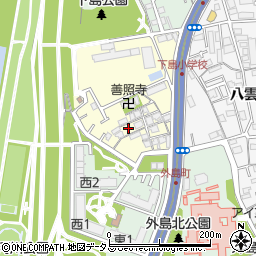 大阪府守口市下島町6周辺の地図