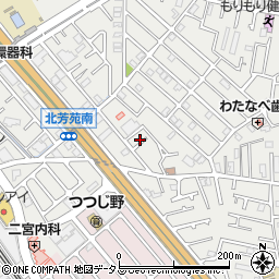 兵庫県加古川市平岡町新在家1471-5周辺の地図