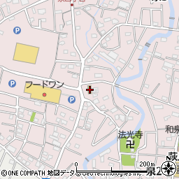 セブンイレブン浜松泉２丁目店周辺の地図