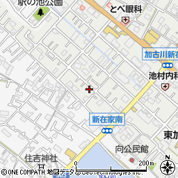 兵庫県加古川市平岡町新在家475-7周辺の地図