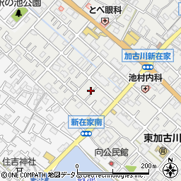兵庫県加古川市平岡町新在家470-10周辺の地図